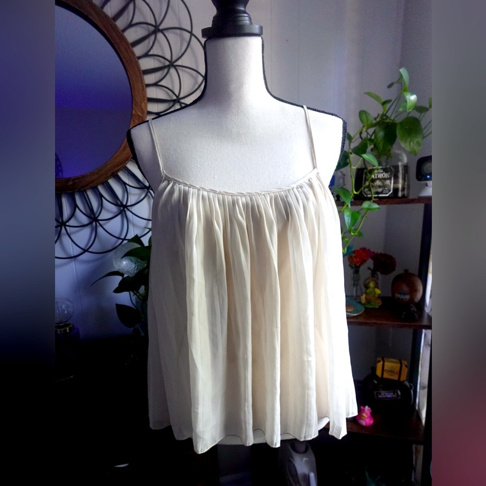 Flowing White Blouse